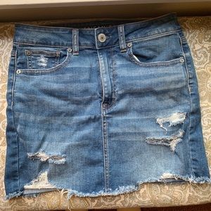 American Eagle Mini Jean Skirt